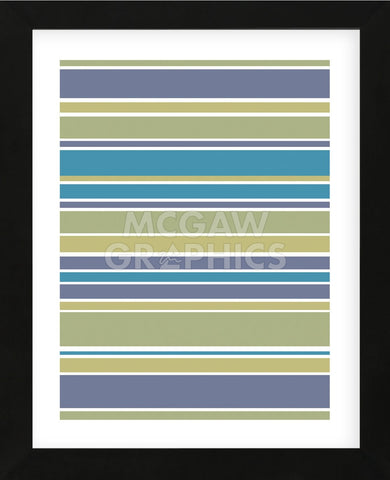 Marine Stripes (Framed) -  Denise Duplock - McGaw Graphics