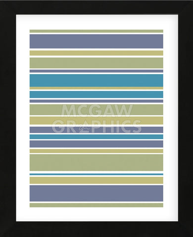 Marine Stripes (Framed) -  Denise Duplock - McGaw Graphics