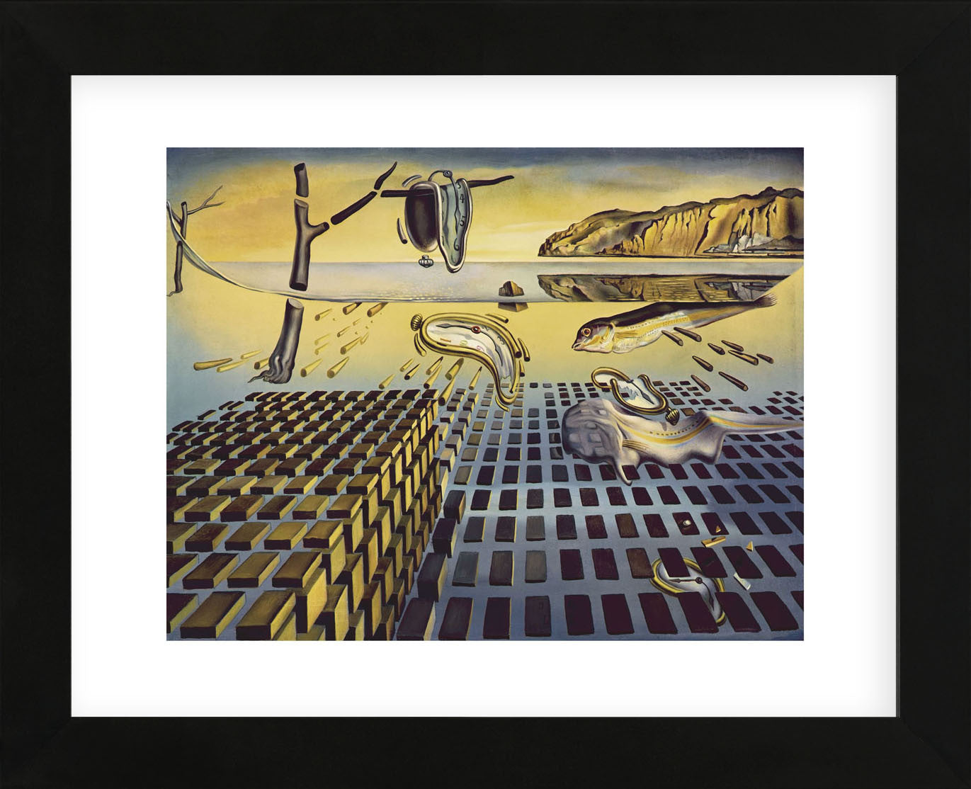 The Disintegration of the Persistence of Memory, 1952-54 (Framed