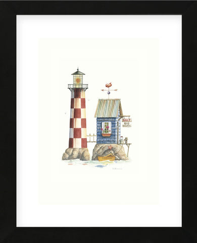 Bait House Light  (Framed) -  Lisa Danielle - McGaw Graphics