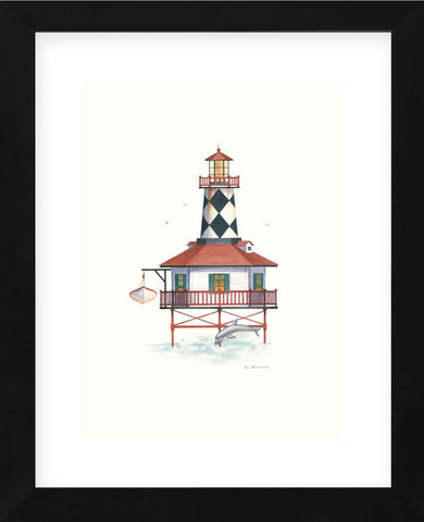 Safe Harbor Light  (Framed) -  Lisa Danielle - McGaw Graphics