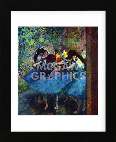 Ballerinas (Framed) -  Edgar Degas - McGaw Graphics