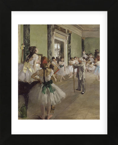 The Dance Class, ca. 1873-1876 (Framed) -  Edgar Degas - McGaw Graphics