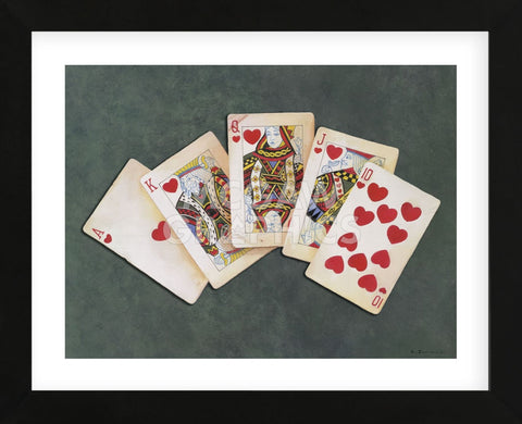 Royal Flush  (Framed) -  Lisa Danielle - McGaw Graphics