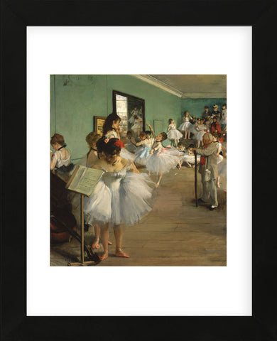 The Dance Class, 1874 (Framed) -  Edgar Degas - McGaw Graphics