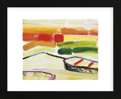 Boat on the Sea’s Edge (Framed) -  Joan Davis - McGaw Graphics