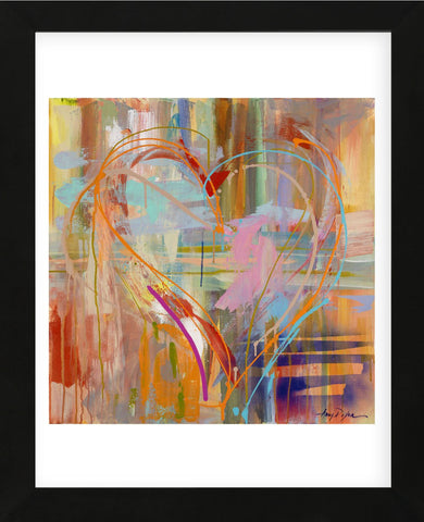 Abstract Heart (Framed) -  Amy Dixon - McGaw Graphics