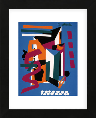 Medium Still Life, 1953 (Framed) -  Stuart Davis - McGaw Graphics