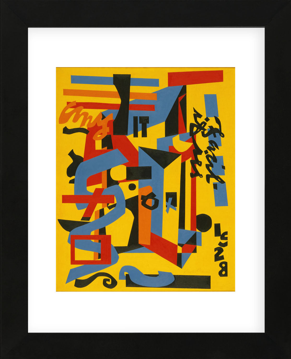 Something on the Eight Ball, 1953-1954 (Framed) | McGaw Graphics