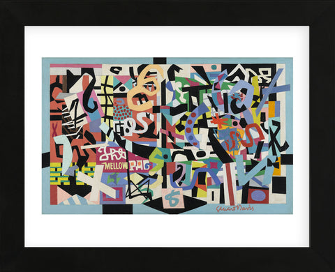 The Mellow Pad, 1945-1951 (Framed) -  Stuart Davis - McGaw Graphics