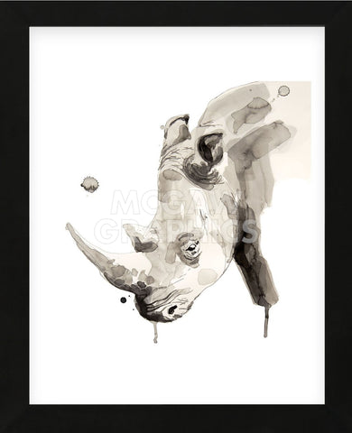 Rhino (Framed) -  Philippe Debongnie - McGaw Graphics
