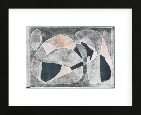 Blue and Red (Framed) -  Rob Delamater - McGaw Graphics