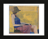 Seated Figure with Hat, 1967 (Framed) -  Richard Diebenkorn - McGaw Graphics