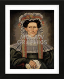 Lady of Squire Williams House, ca. 1829 (Framed) -  Erastus Salisbury Field - McGaw Graphics