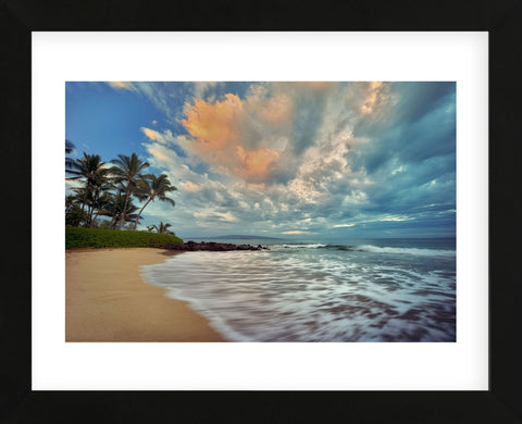 Secluded Beach (Framed) -  Dennis Frates - McGaw Graphics