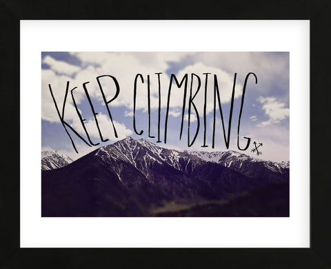 Keep Climbing (Framed) -  Leah Flores - McGaw Graphics