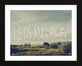 Let’s Run Away (Framed) -  Leah Flores - McGaw Graphics