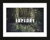 Explore (Framed) -  Leah Flores - McGaw Graphics