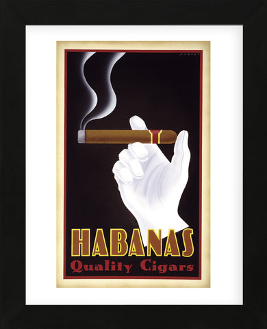 Habanas Quality Cigars  (Framed) -  Steve Forney - McGaw Graphics