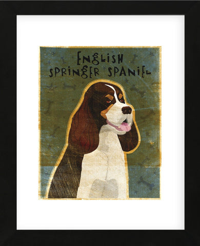 English Springer Spaniel (tri-color) (Framed) -  John W. Golden - McGaw Graphics