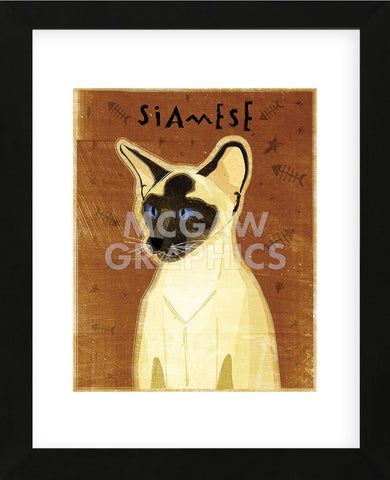 Siamese  (Framed) -  John W. Golden - McGaw Graphics
