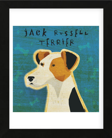Jack Russell Terrier (square)  (Framed) -  John W. Golden - McGaw Graphics
