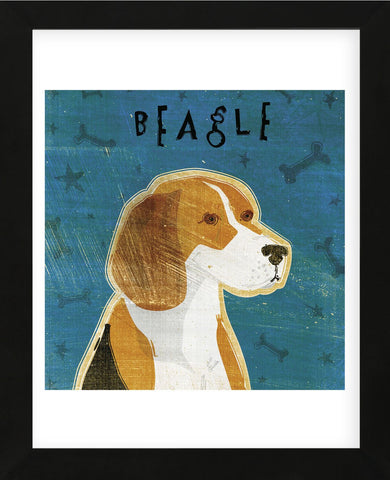 Beagle (square)  (Framed) -  John W. Golden - McGaw Graphics