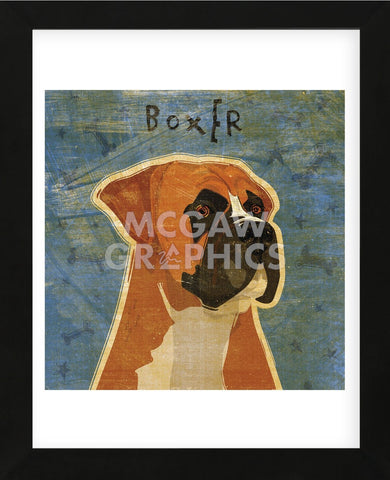Boxer (square)  (Framed) -  John W. Golden - McGaw Graphics