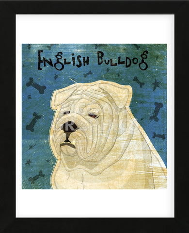 English Bulldog (square)  (Framed) -  John W. Golden - McGaw Graphics