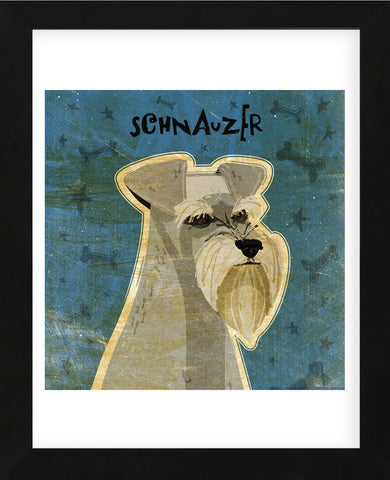 Schnauzer (square)  (Framed) -  John W. Golden - McGaw Graphics