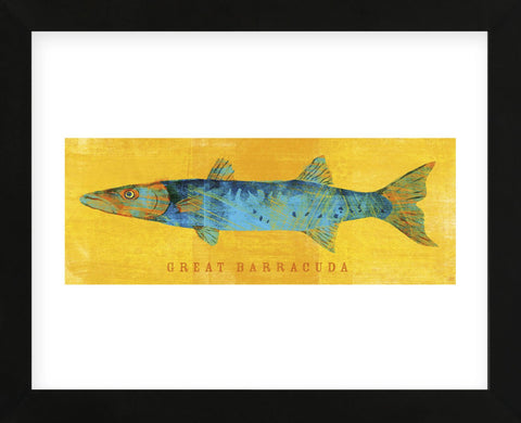 Great Barracuda  (Framed) -  John W. Golden - McGaw Graphics