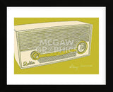 Lunastrella Radio  (Framed) -  John W. Golden - McGaw Graphics