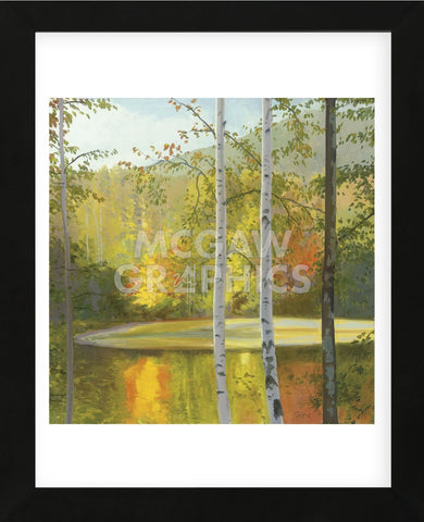 Cooper Lake, Autumn (Framed) -  Elissa Gore - McGaw Graphics