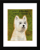 West Highland White Terrier (Framed) -  John W. Golden - McGaw Graphics