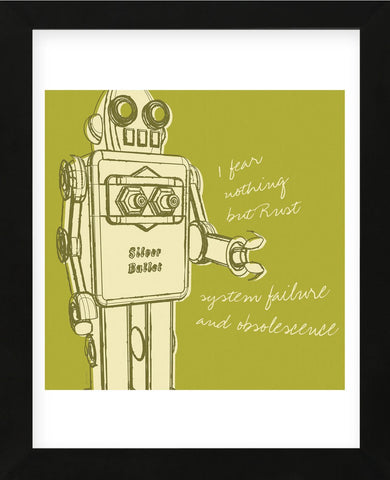 Lunastrella Robot No. 1 (square)  (Framed) -  John W. Golden - McGaw Graphics