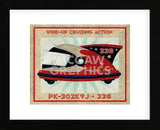 Patrol Craft 338 Box Art Tin Toy (Framed) -  John W. Golden - McGaw Graphics