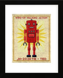 Ted Box Art Robot (Framed) -  John W. Golden - McGaw Graphics