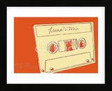 Lunastrella Mix Tape (Framed) -  John W. Golden - McGaw Graphics