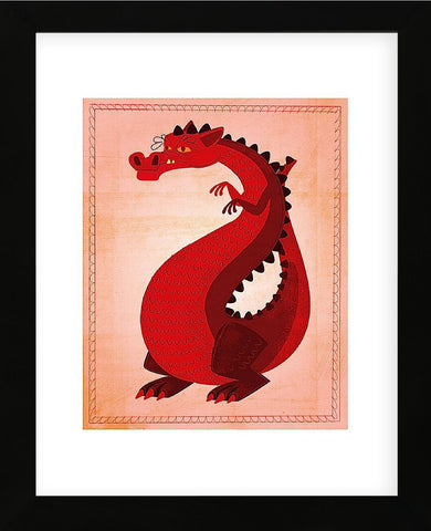 Red Dragon  (Framed) -  John W. Golden - McGaw Graphics