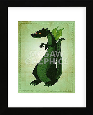 Green Dragon  (Framed) -  John W. Golden - McGaw Graphics