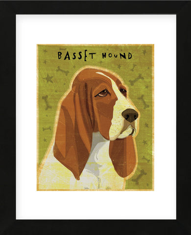 Basset Hound (Framed) -  John W. Golden - McGaw Graphics