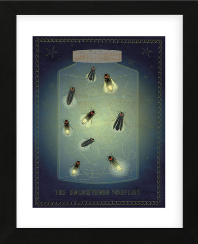 The Enlightened Fireflies (Framed) -  John W. Golden - McGaw Graphics