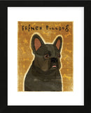 French Bulldog (Black) (Framed) -  John W. Golden - McGaw Graphics