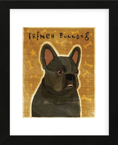 French Bulldog (Black) (Framed) -  John W. Golden - McGaw Graphics