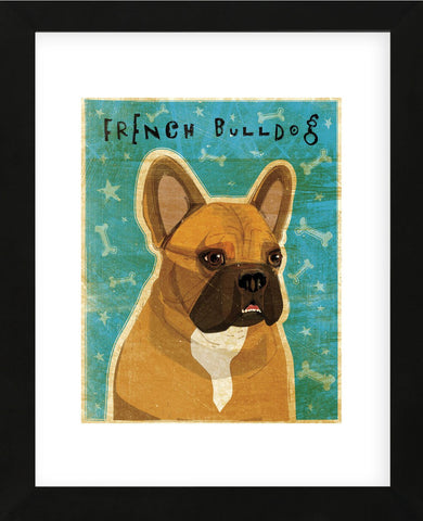 French Bulldog (Fawn & White) (Framed) -  John W. Golden - McGaw Graphics