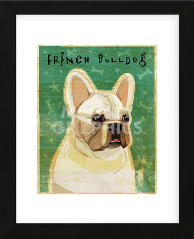 French Bulldog (White) (Framed) -  John W. Golden - McGaw Graphics