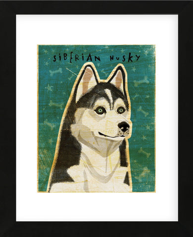 Siberian Husky (Framed) -  John W. Golden - McGaw Graphics