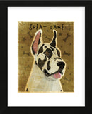 Great Dane (Harlequin) (Framed) -  John W. Golden - McGaw Graphics