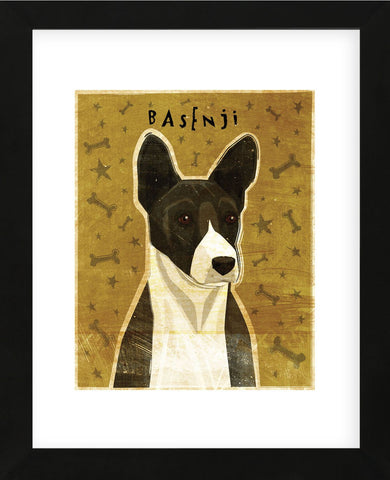 Basenji (Black) (Framed) -  John W. Golden - McGaw Graphics