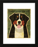 Bernese Mountain Dog (Framed) -  John W. Golden - McGaw Graphics